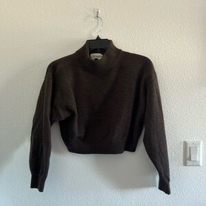 Aritzia Wool Crop Sweater